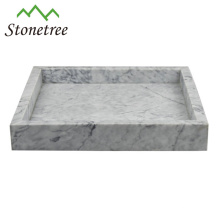 100% Natural Stone Storage Tray Marble Vanity Tray